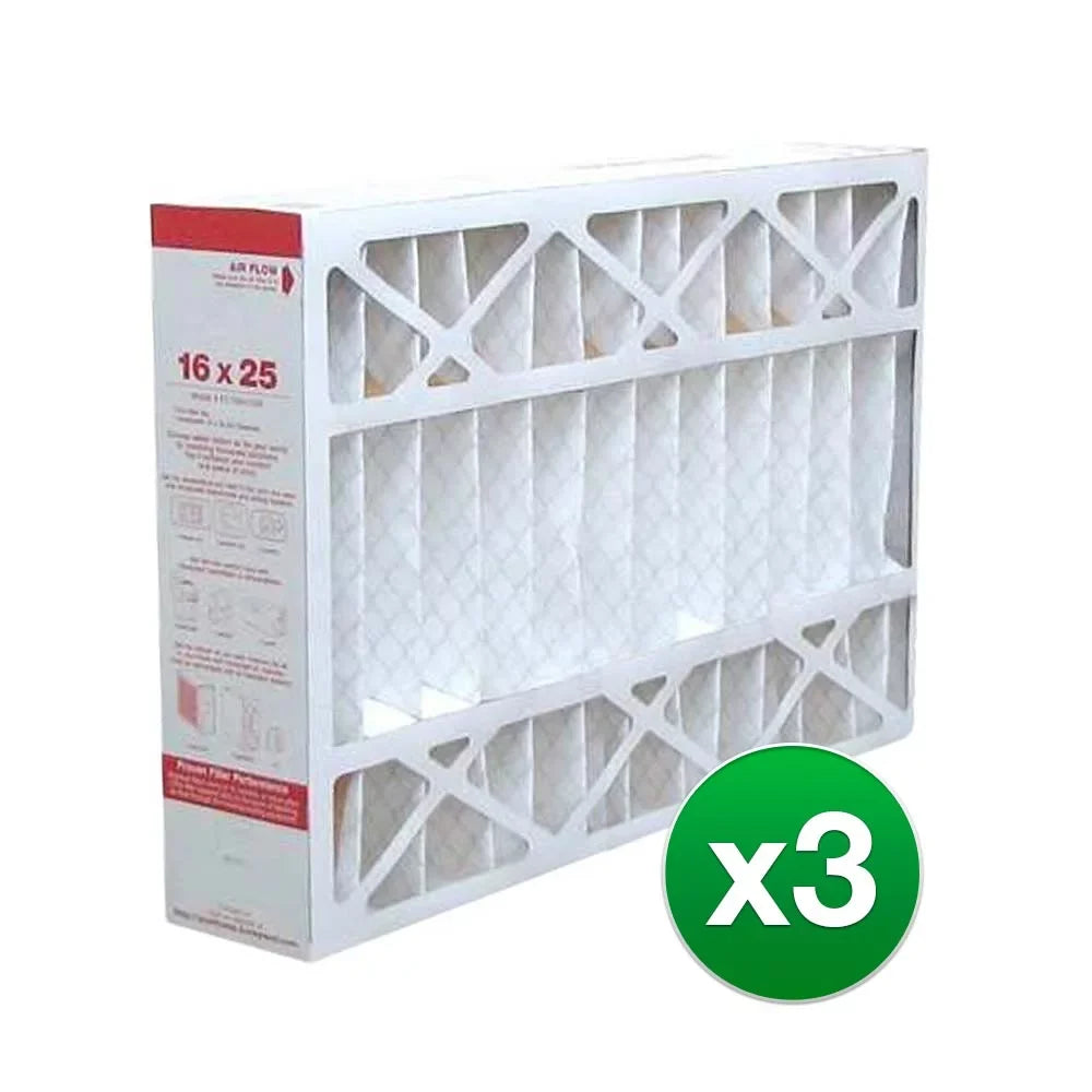 Replacement Honeywell 16x25x4  Furnace Air Filter  11 - 3 Pack