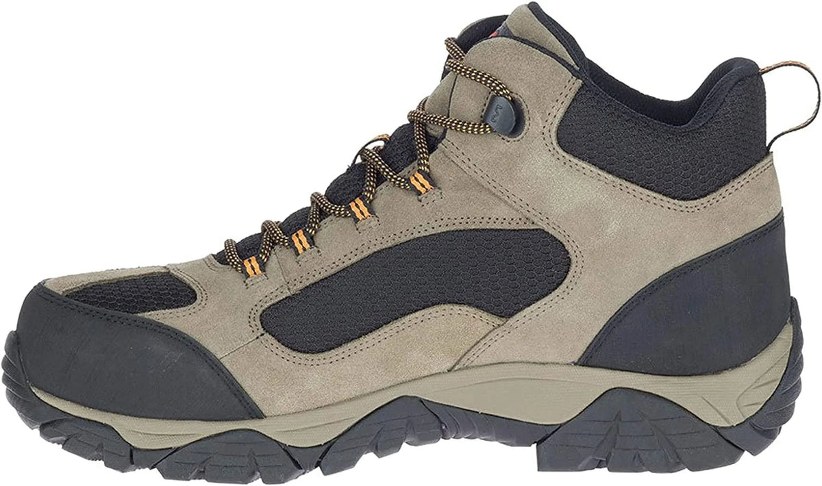 Merrell Men's Moab Onset Waterproof Work Boot Composite Toe Stone 8 1/2 D(M)