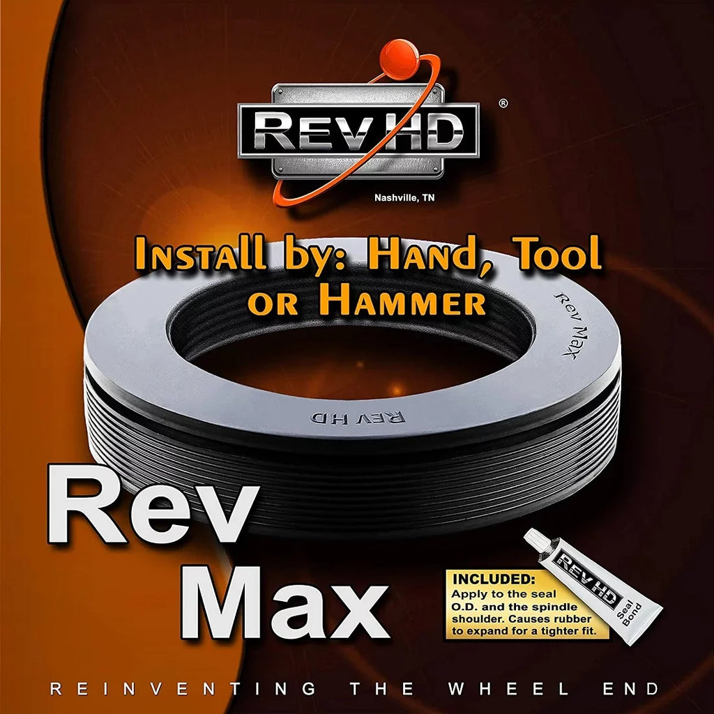 '-T04 Rev Max Trailer Wheel Seal Straight Spindle Fits 373-0123, 370065A 42622