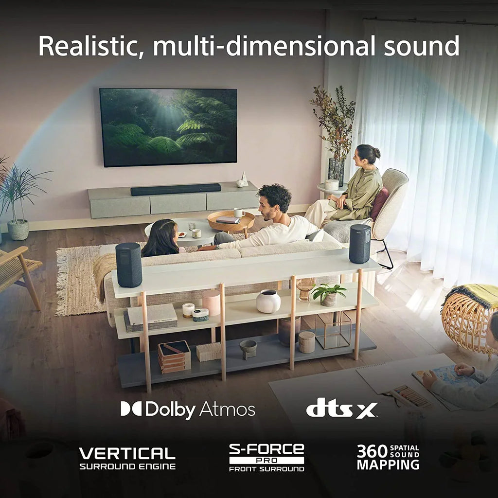 Sony XR85X95K 85-inch 4K Smart    Mini   with Sony -A3000 3.1Ch Soundbar with Built-In Subwoofer and  Virtual:X (2022)