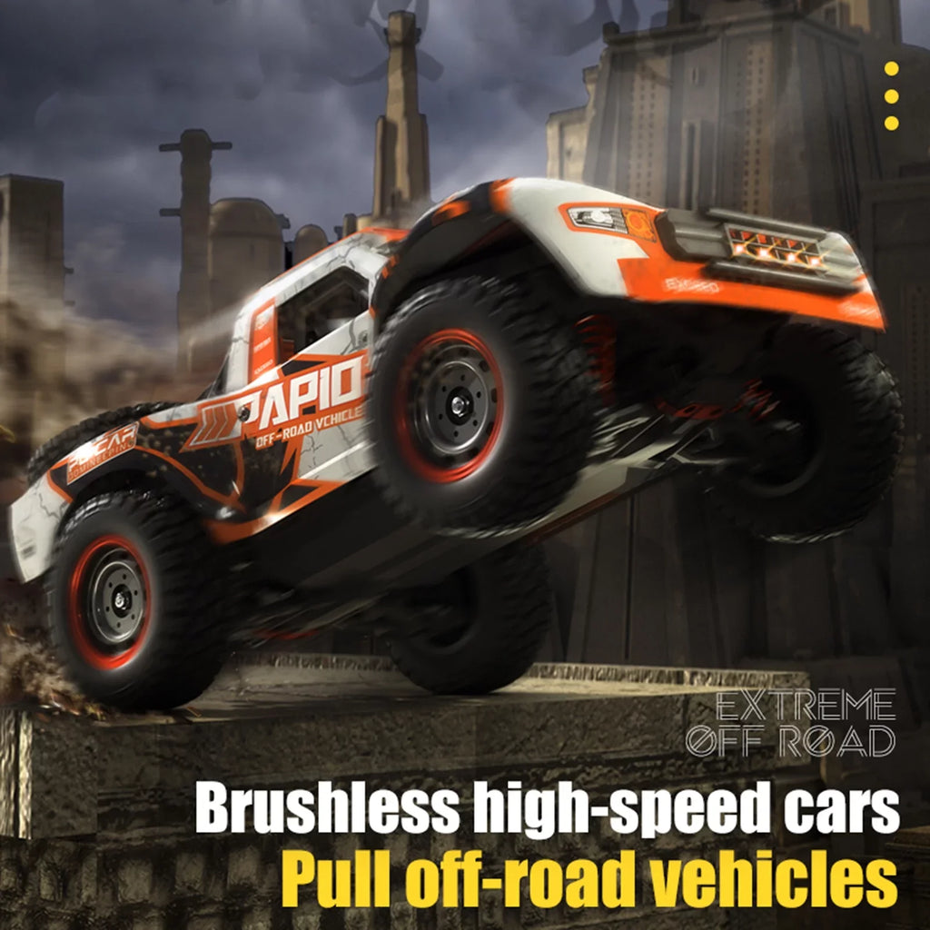 Pinnaco Remote Control Car 4WD Off-road Truck Brushless 2.4GHz 70km/h Proportional Speed