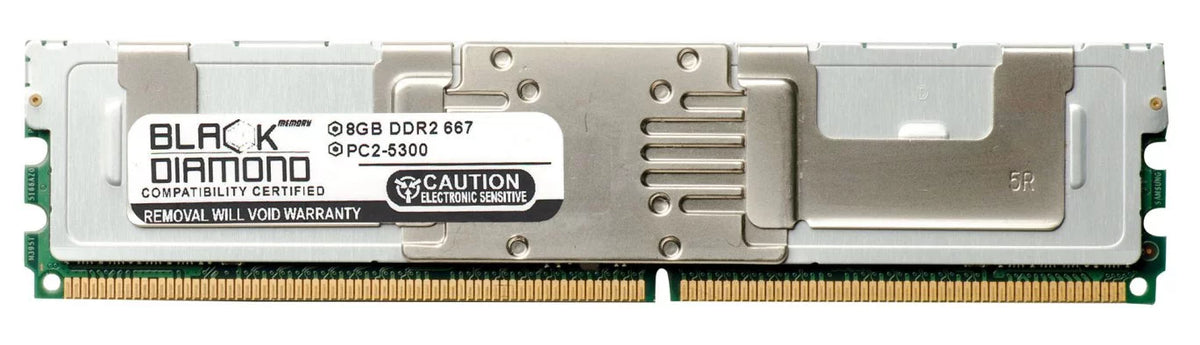 8GB  Memory for Dell PowerEdge R900 240pin PC2-5300 DDR2  667MHz Black Diamond Memory Module Upgrade