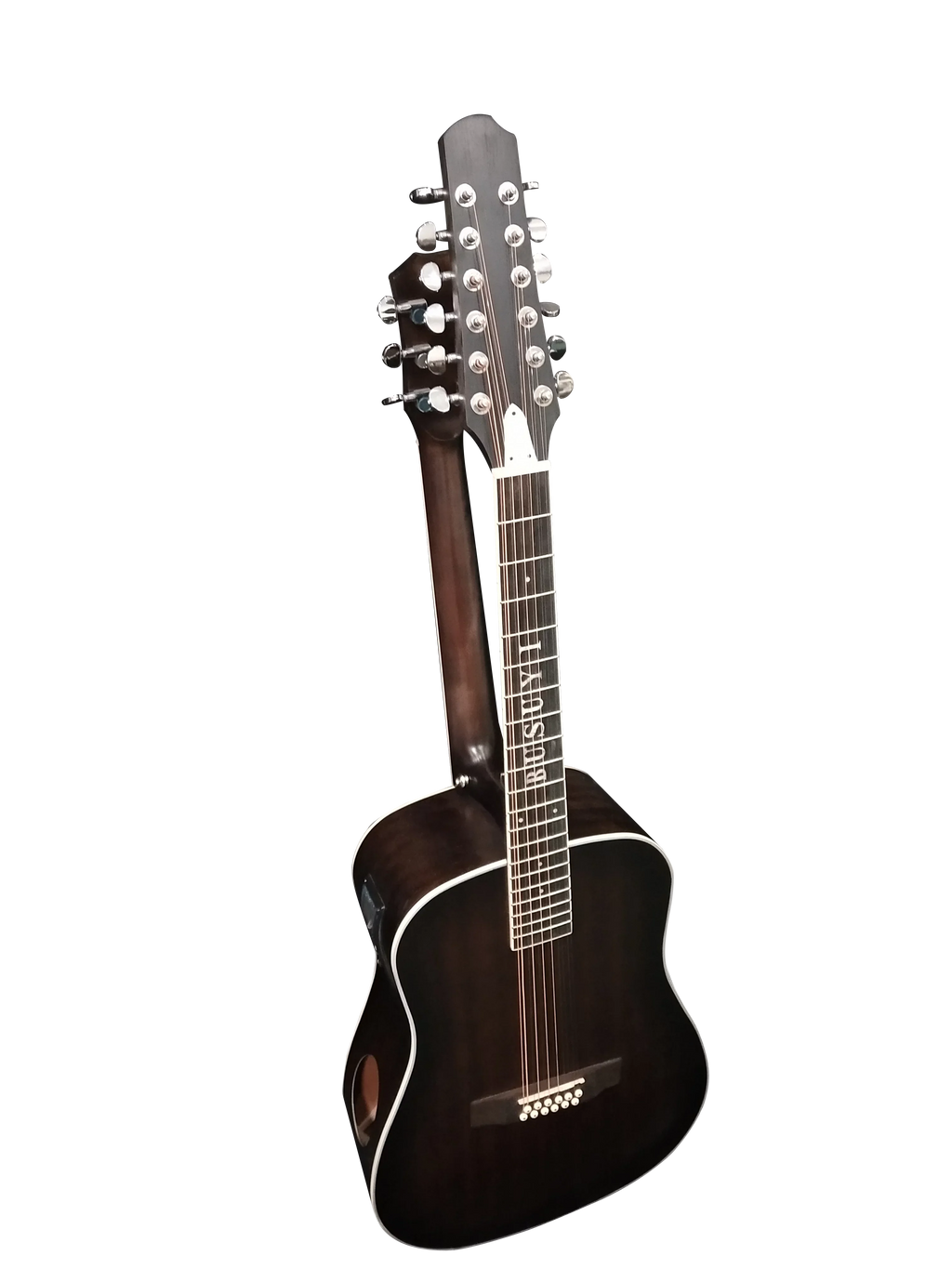 12/6 Strings Acoustic Double Neck, Double Sided Busuyi Guitar 2021
