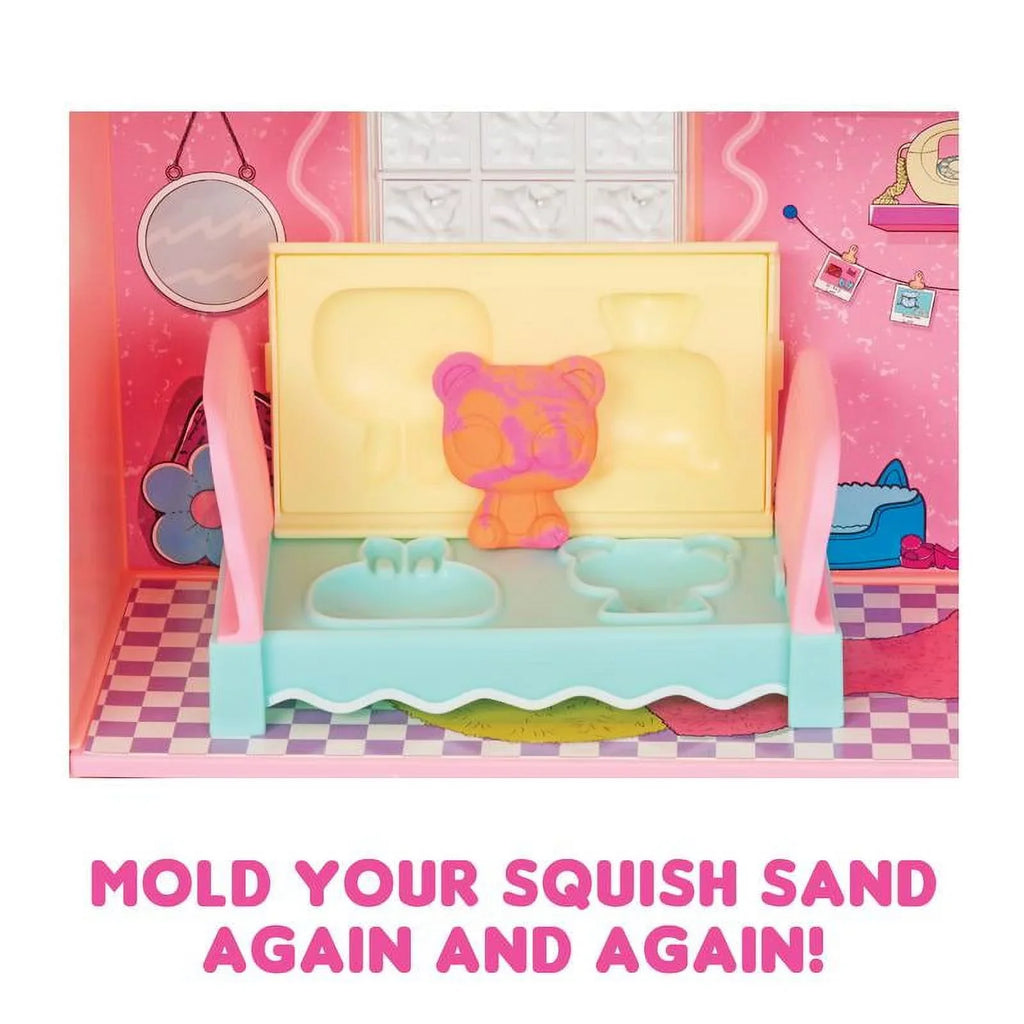Surprise Squish Sand Magic House Playset with Tot, Ages 4+