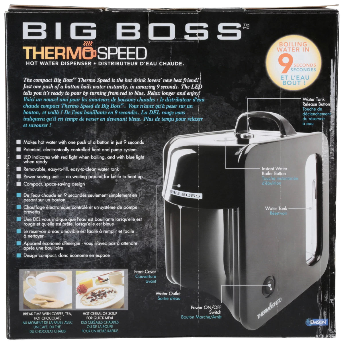 Big Boss™ ThermoSpeed Hot Water Dispenser Box