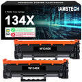 134X 134A Toner Cartridge Compatible for  W1340X W1340A LaserJet M209dw  M234dw M234sdn M234sdw Printer Ink High Yield (Black, 2-Pack)
