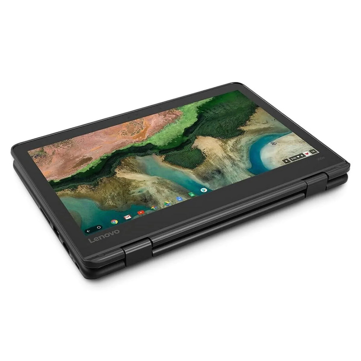 Pre-Owned Lenovo 11.6" 300e Chromebook Touchscreen  2 in 1- MediaTek M8173C Quad-core 2.1GHz 4GB LPDDR3 32GB Flash Memory Chrome  Model 81H00000US (Refurbished: Good)