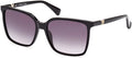 Sunglasses MaxMara  0046 Emme 11 01B Shiny Black, Maxmaragram "m" / Gradient S
