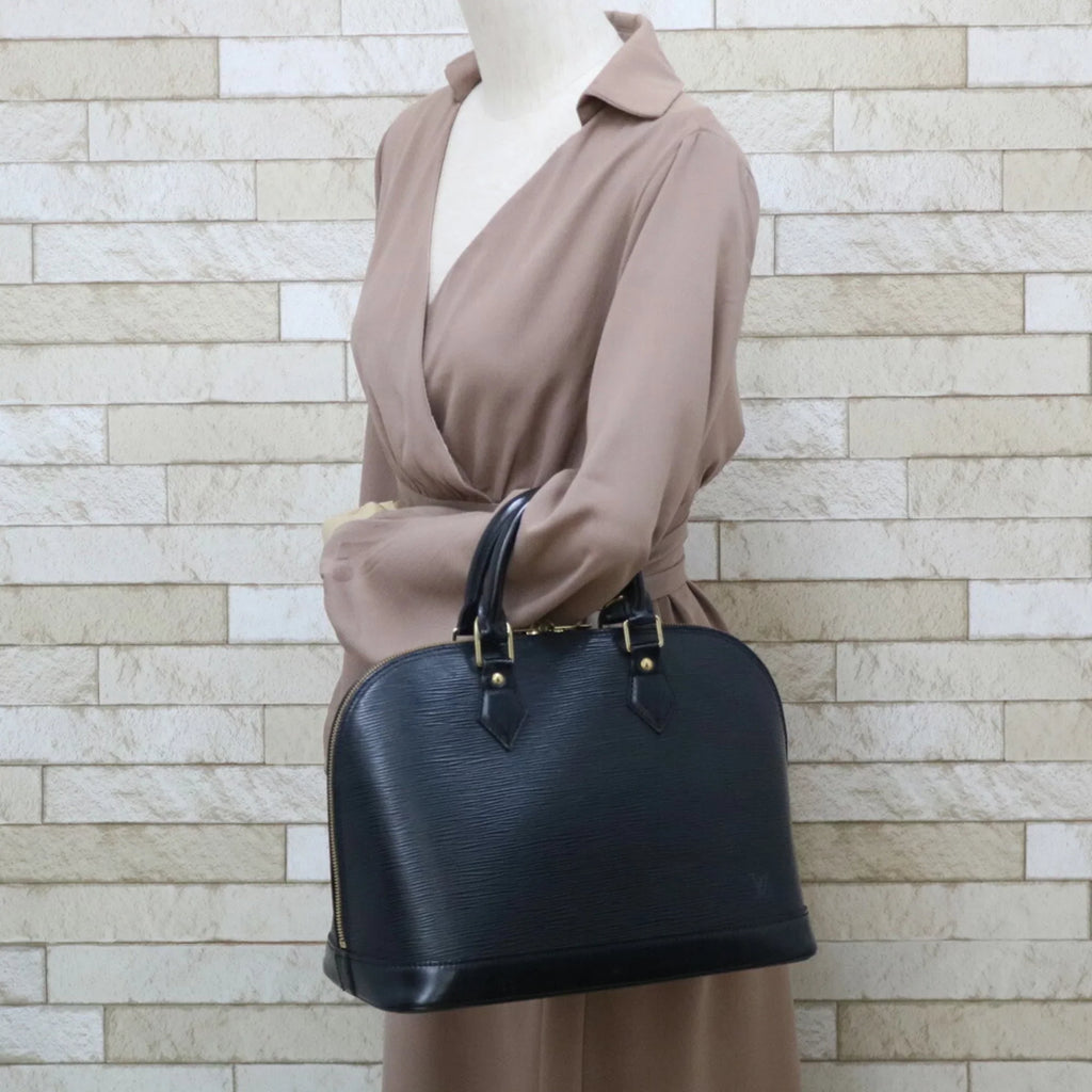 Pre-Owned   Louis Vuitton Handbag Epi Arma M52142 Black Noir Ladies Leather (Fair)