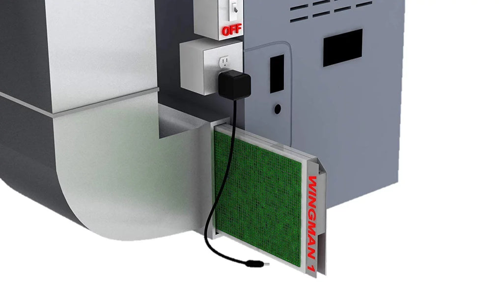 14x20x1 Electronic Air Filter Including Year Supply of Replacement Pads - Homeowner Installed- Simply Replace Your Current  Furnace Air Filter and   !
