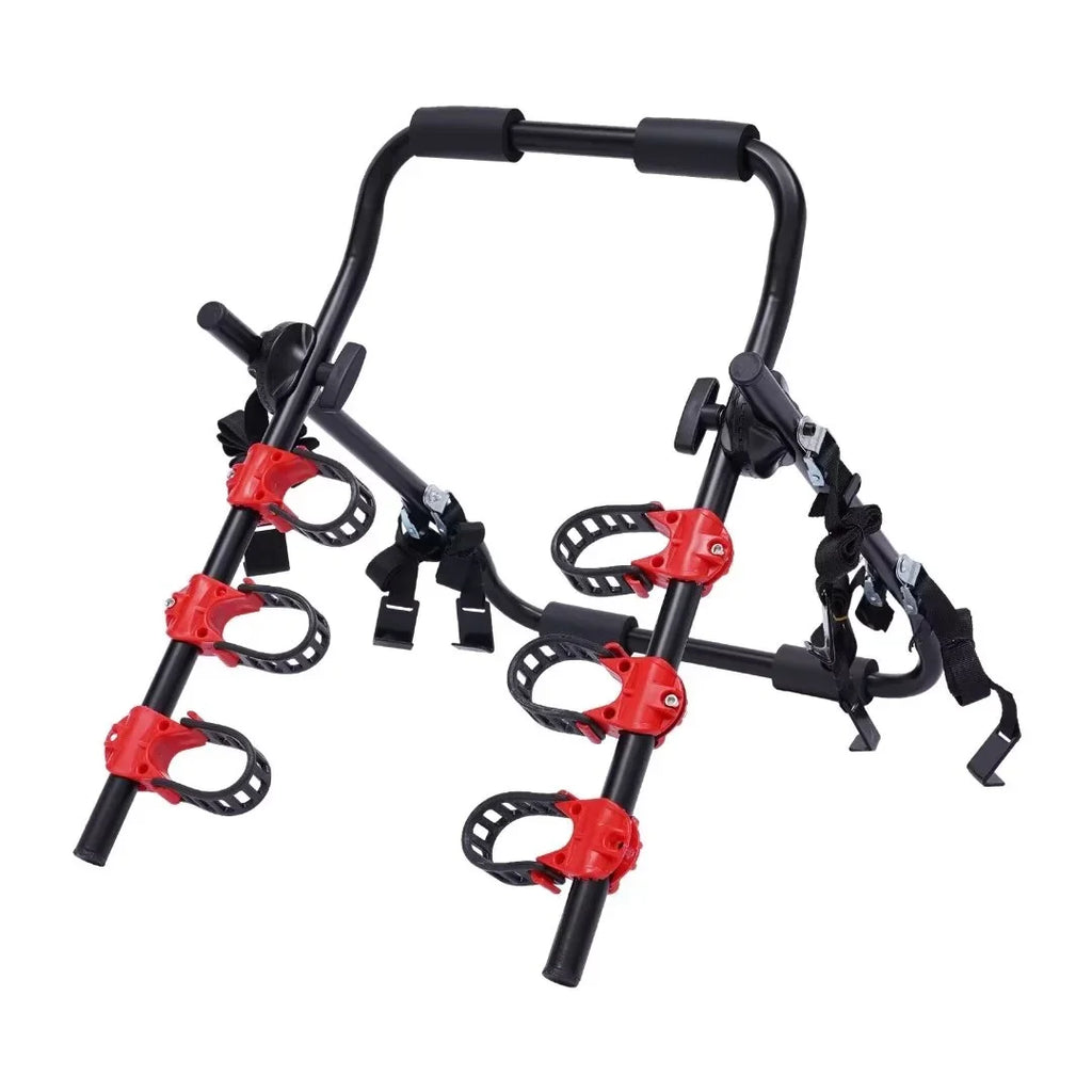 Portable 3-Bike Bicycle Rack Foldable Bike Rack Hitch Mount Carrier Car  Truck