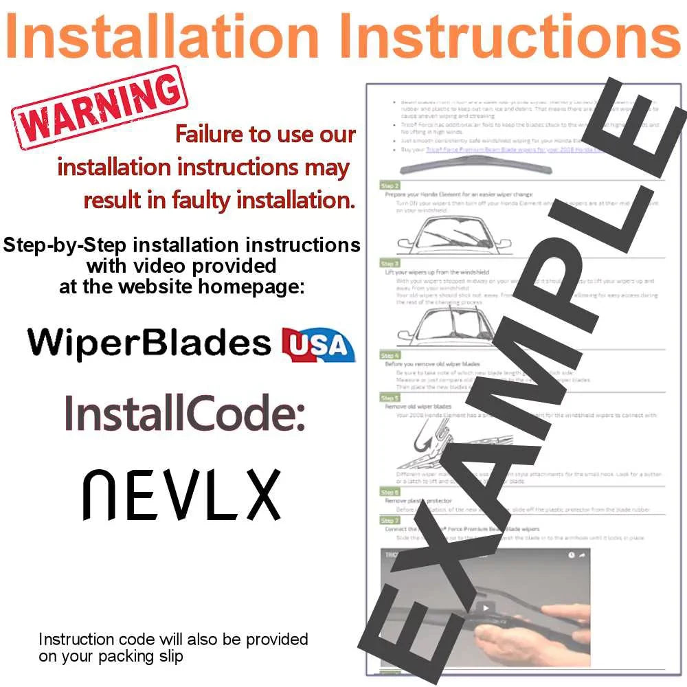 2019 Cadillac XT5 Premium Luxury Beam Wiper Blades Wipers  (Set of 3) w/Rear Wiper