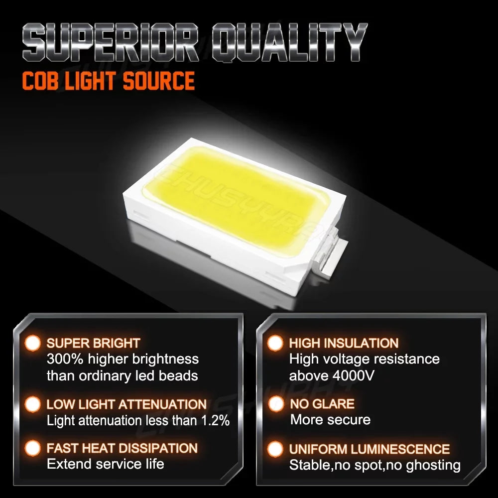 Compatible for Toyota Tacoma 2016 2017 2018 2019 2020 H11  Headlight High Low Bulbs Kit