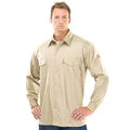 Benchmark  9.5 Cal Really Nice Shirt Flame-Resistant , Beige, X-Large (3 Units)