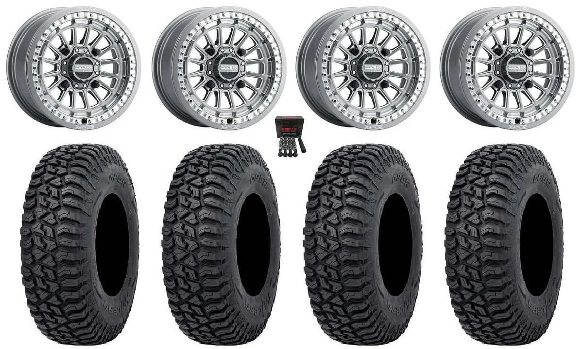 MetalFX Delta Bdlk  15" Wheels Gm 32" Tricera Tires Polaris   1000 /   / Ranger  900/1000