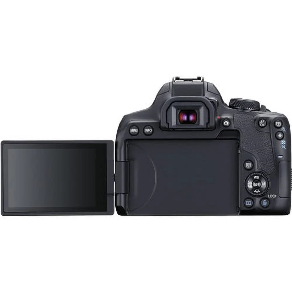 Canon  Rebel T8i Camera with 18-55mm+500mm f/8.0 Telephoto Lens for T-mount+ Starter Kit+Lens Filters++64Memory Cards(18PC)