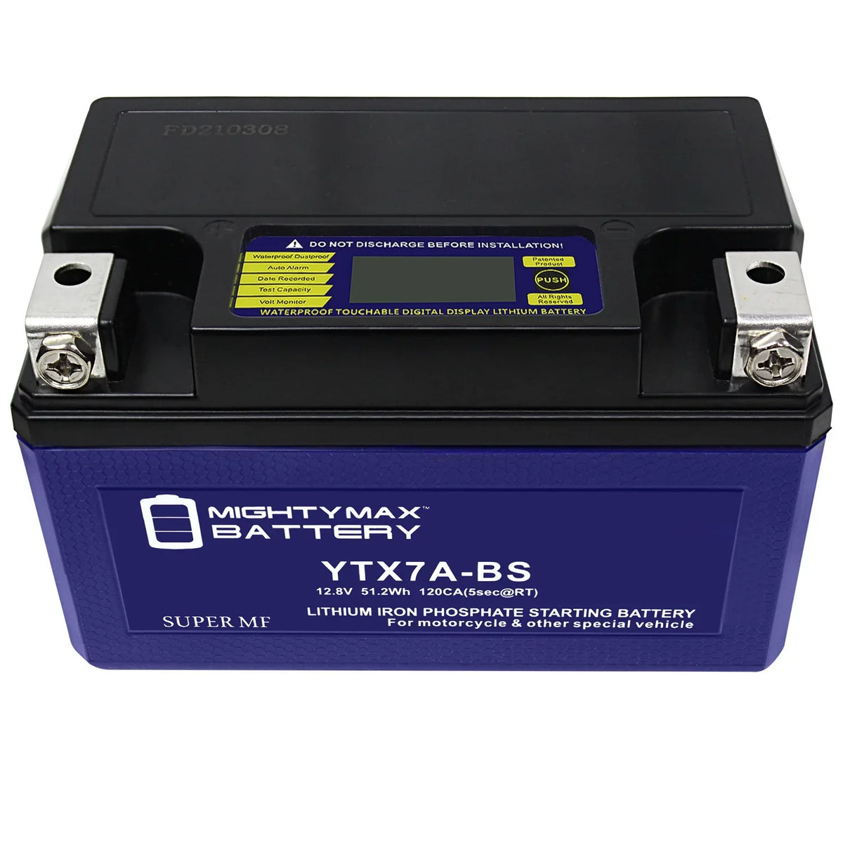 YTX7A- Lithium Replacement Battery Compatible with Peugeot Scooter 50 Tweet Evo 2014 - 6 Pack