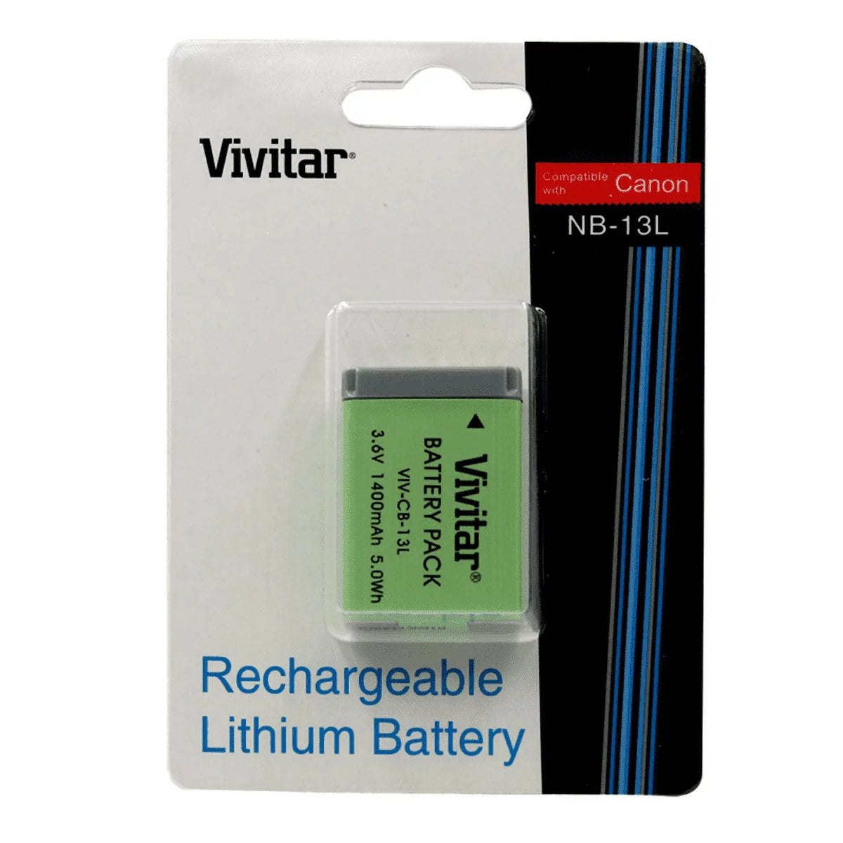 Vivitar Rechargeable Replacement Battery Canon  13L for Canon PowerShot SX720  Digital Camera