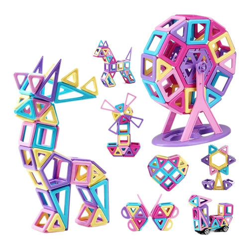 48pcs Magnetic Building Blocks Toy for Kids Educational Playset
