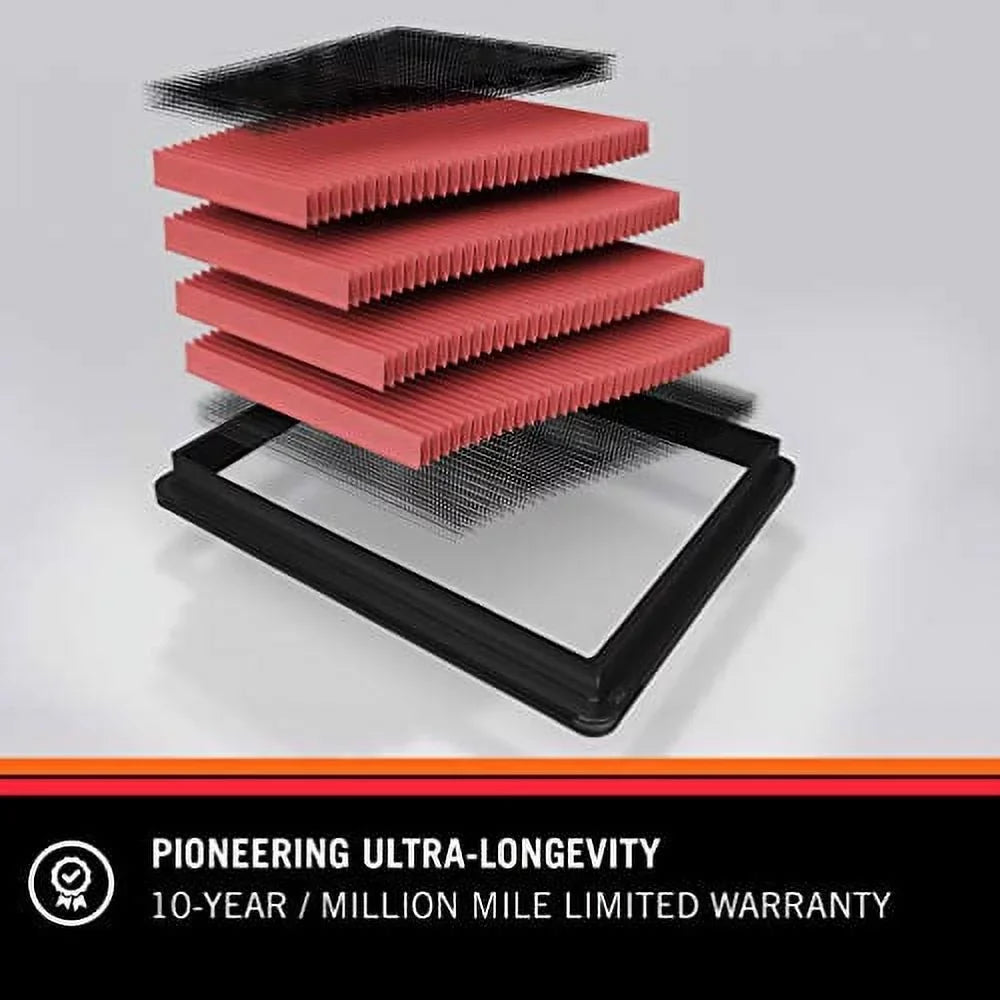 K&N Engine Air Filter: High Performance, Premium, Washable, Replacement Filter: 2000-2008  (Alphard, RAV4, RAV4 , RAV4 , Tarago, Estima, Previa), 33-2216