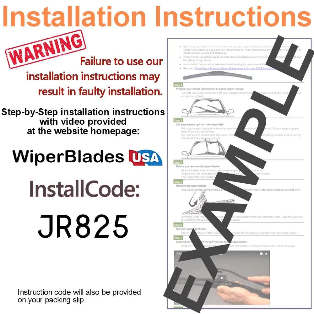 2018 Audi A3 Sportback e-tron Performance Beam Wipers (Set of 2)