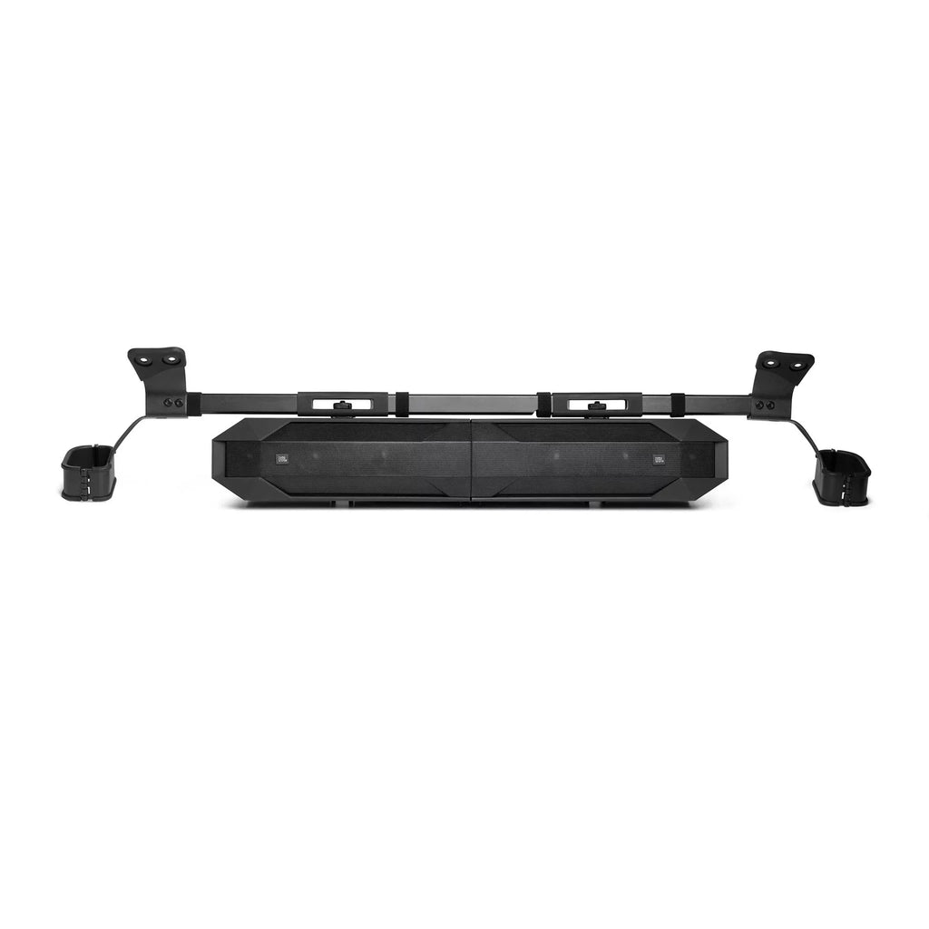 JBLBB4005D - 5-Door Passive Sound Bar Compatible with Bronco with  Apex  1502 2 Channel Marine & Powersport Amplifier - 150 x 2 At 2-Ohms and Bronco Install Accessories