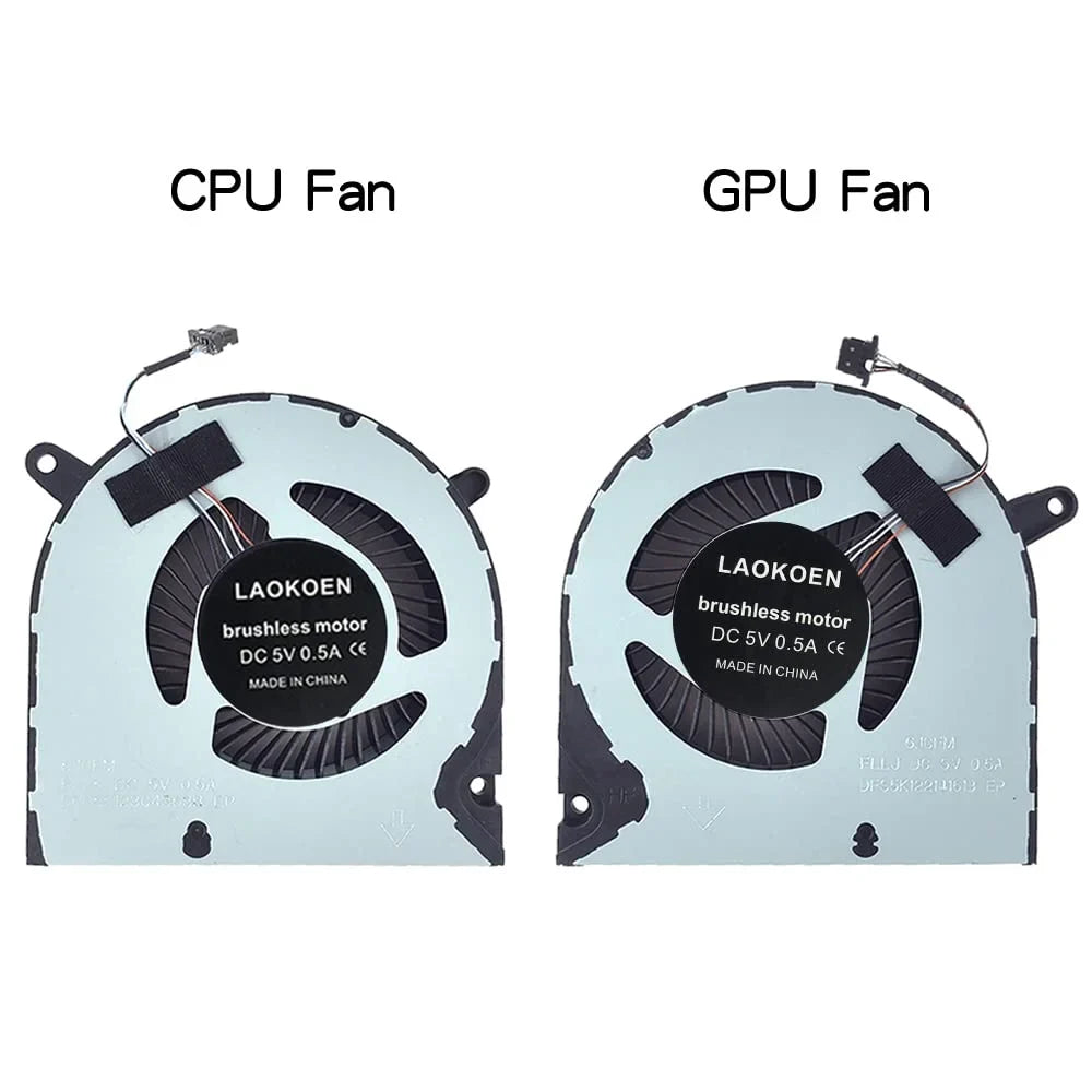 New Replacement Cooling Fans for Dell G3 3590 G3-3590 Series Laptop   P/N: 0160GM 04NYWG EG75070S1-1C060-S9A