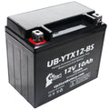 UpStart Battery Replacement 2002 Suzuki -R1000 1000  Factory Activated, Maintenance Free, Motorcycle Battery - 12V, 10Ah, -YTX12-