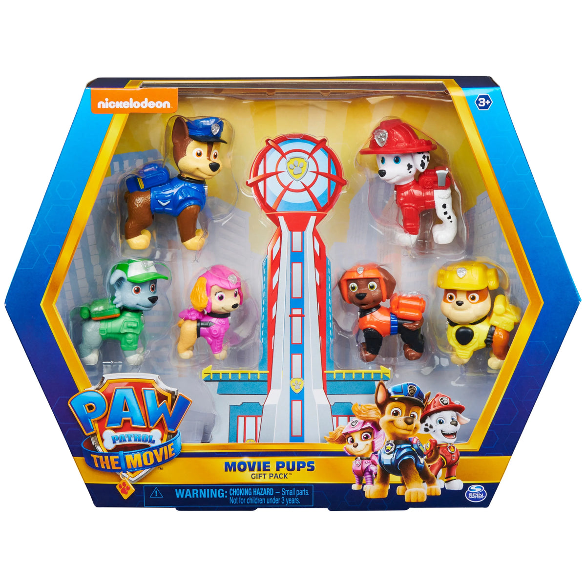 Patrol Movie Action Figure Set for Ages 3 and Up