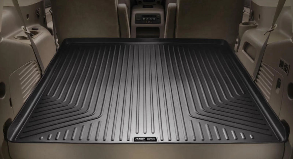 Husky by RealTruck Weatherbeater Series Cargo Liner Black Compatible with 10-22 Toyota 4Runner; Sliding Rear Cargo Deck