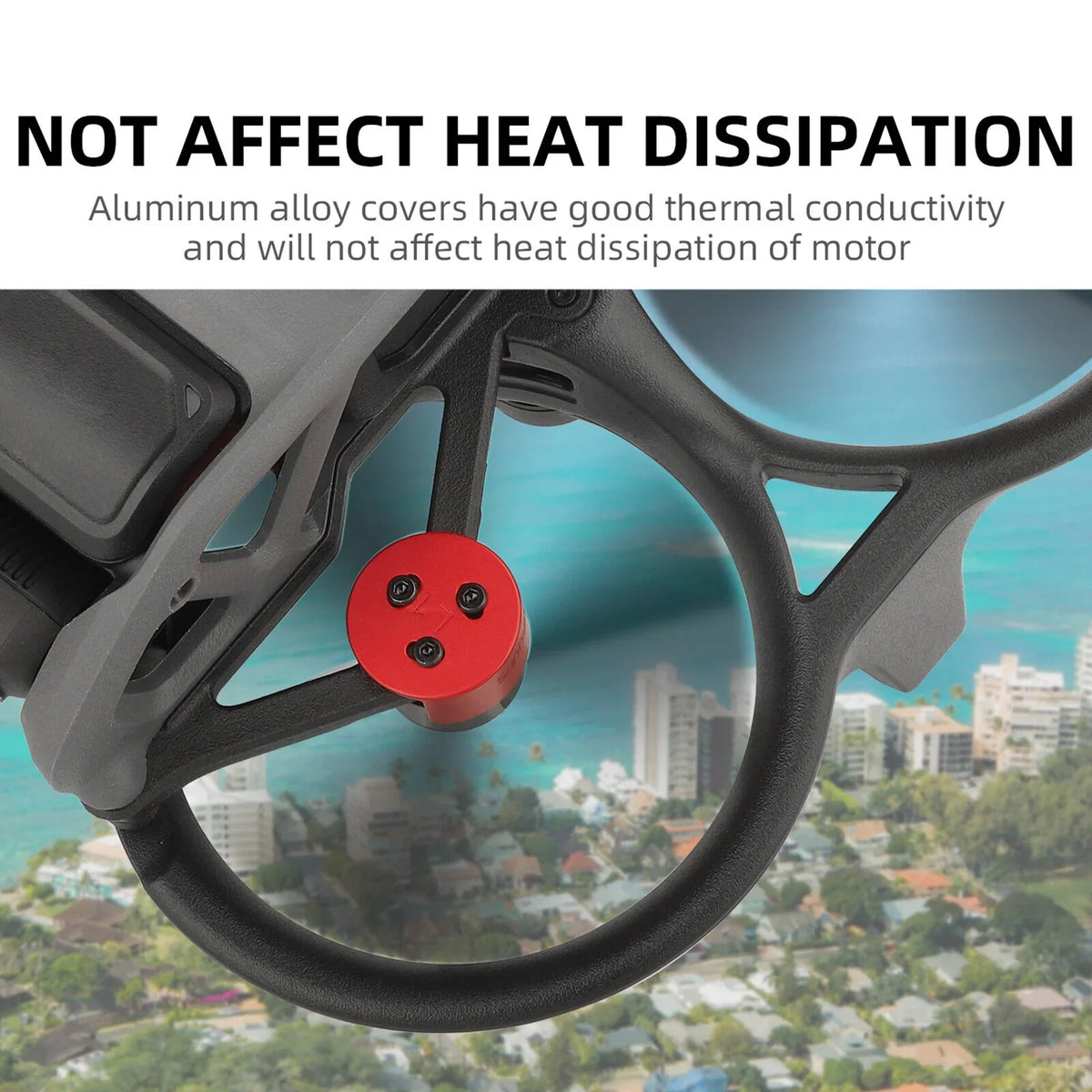 4Pcs Aluminum Motor Cover Protective Accessories for  Avata Drone Protection