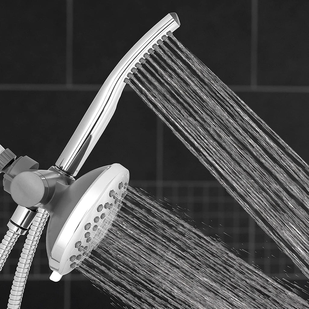 Waterpik PowerWand Spa Combo Shower with PowerPulse Massage, Chrome, -633E--183ME
