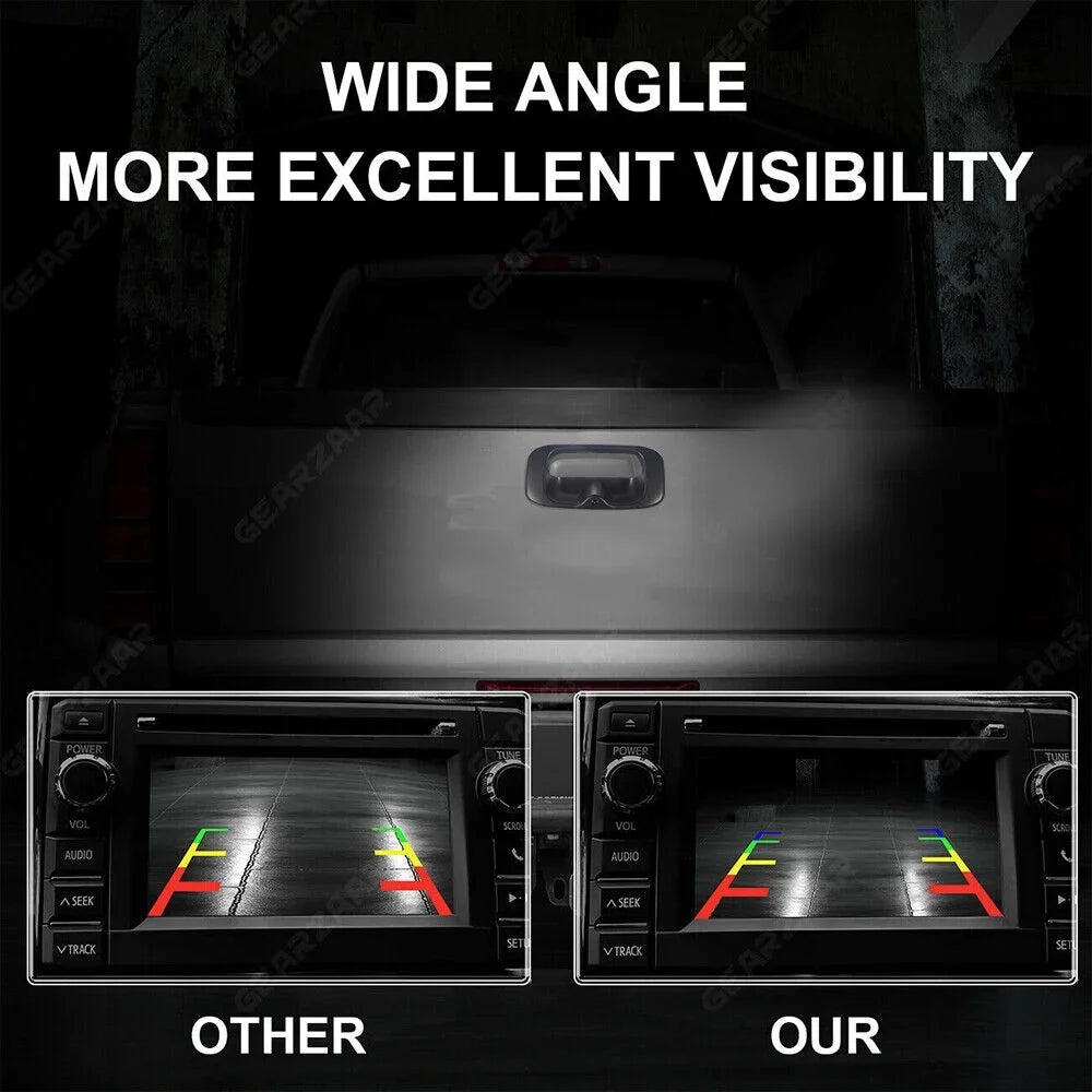 Black Plastic Crisp Images Easy Installation Chevy  Silverado Sierra Rear View Backup Camera -15130742
