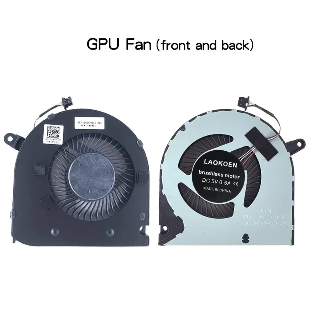 New Replacement Cooling Fans for Dell G3 3590 G3-3590 Series Laptop   P/N: 0160GM 04NYWG EG75070S1-1C060-S9A