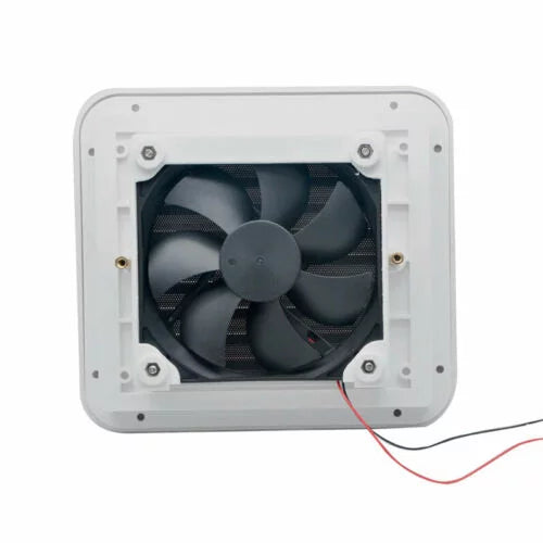 Caravan Roof Vent Cover, Opens For Easy Cleaning, Aerodynamic Design, Easily Mounts to  With Included Hardware - (White)