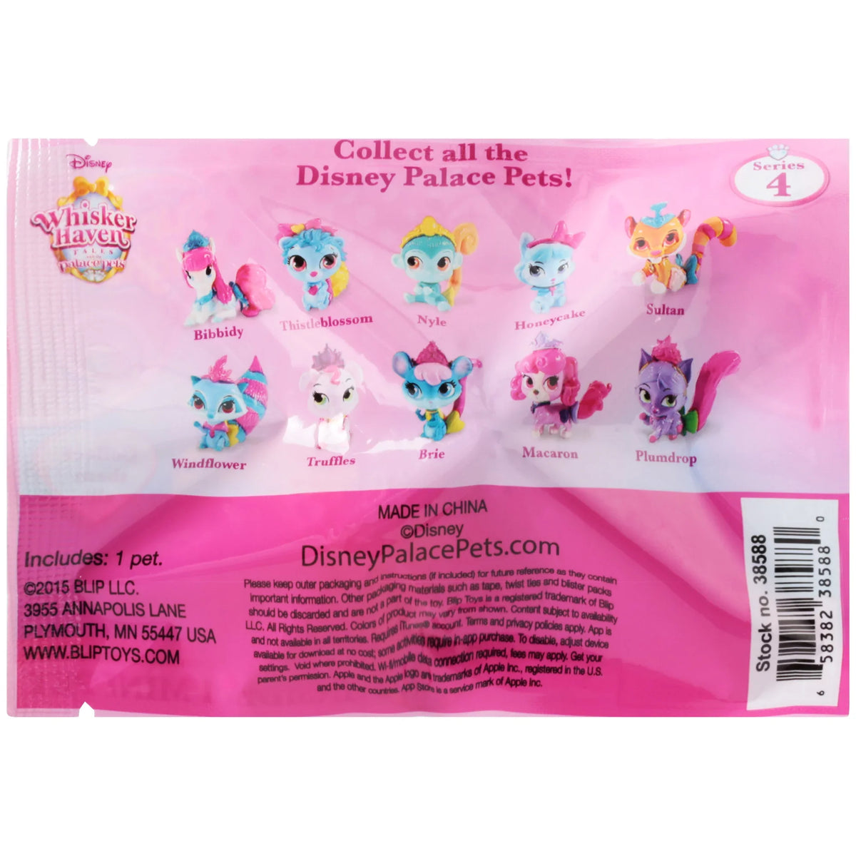 Disney Princess Whisker Haven Tales Palace Pets Toy - Blind Bag (Styles May Vary 1pc)