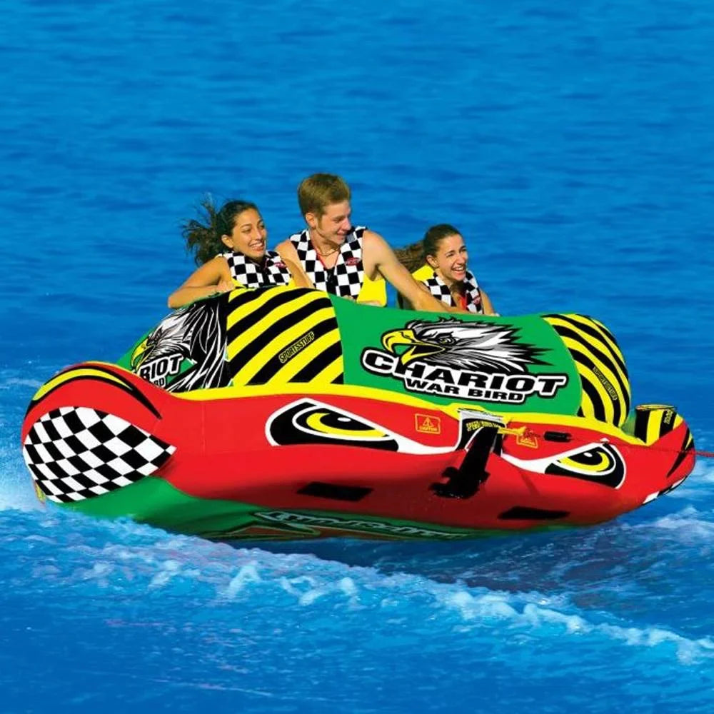 Airhead  53-1790 Chariot Warbird 3 Triple Rider Boat Towable Tube