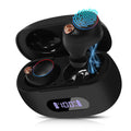 UrbanX True Wireless Bluetooth Earbuds + Charging Case, Black, Dual Connect, IPX5 Water Resistance, Bluetooth 5.2 Connection, Balanced, Bass Boost Compatible with Lenovo Tab M10 Gen 3