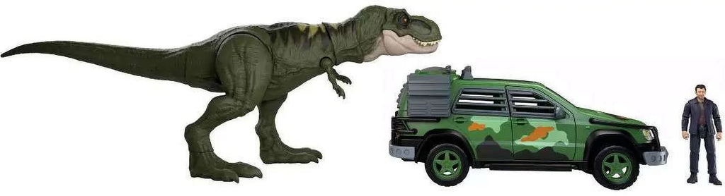 Jurassic World Legacy Tyrannosaurus Rex Ambush Toy Vehicle Action Figure New Box