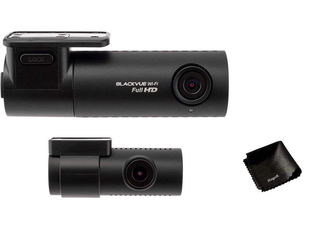 BlackVue DR590X-2CH with 32GB microSD Card | Full  Wi-Fi Dashcam | Parking Mode Support with Hogor Lens Cloth