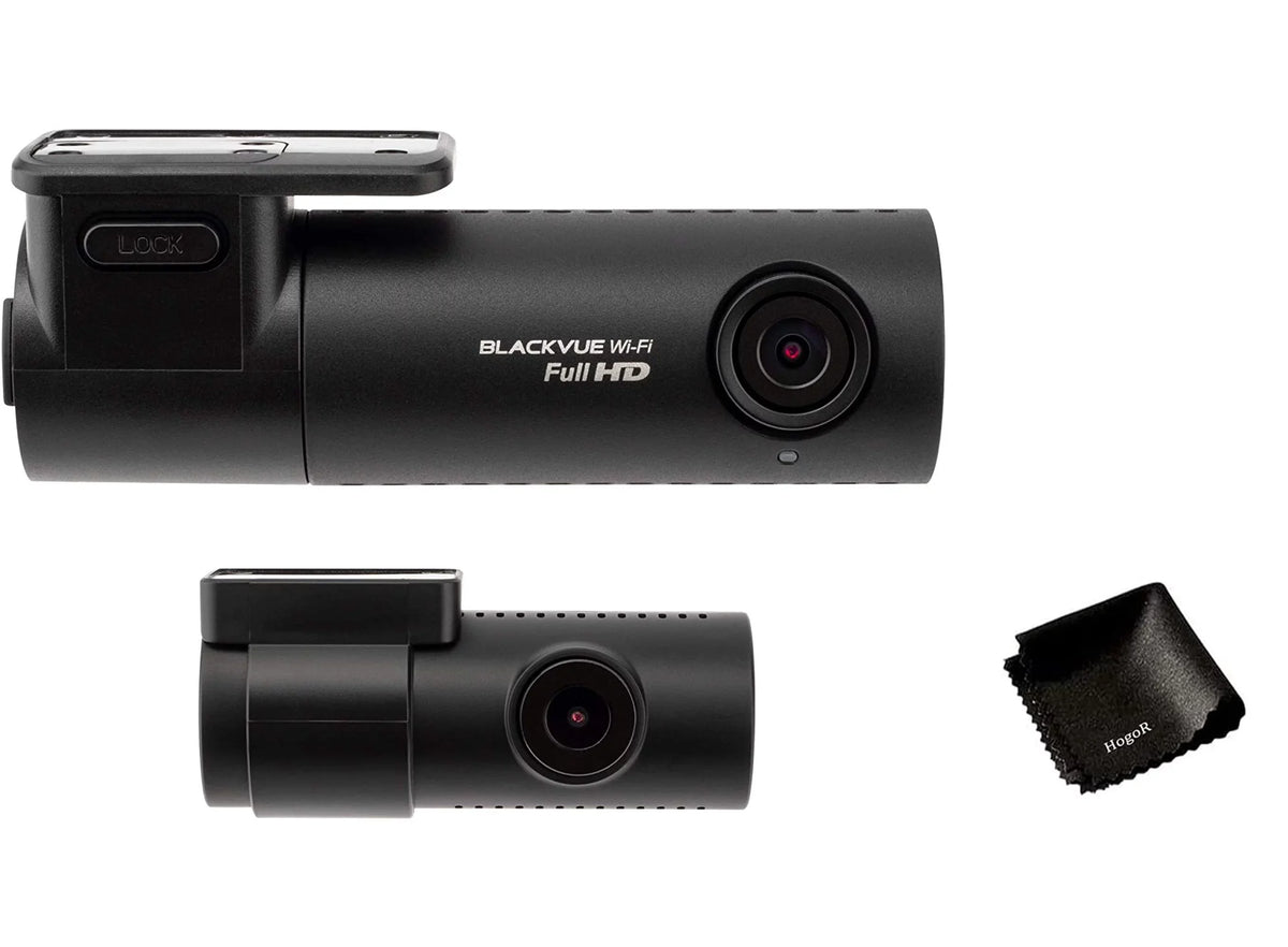 BlackVue DR590X-2CH with 32GB microSD Card | Full  Wi-Fi Dashcam | Parking Mode Support with Hogor Lens Cloth