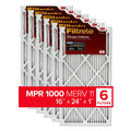 Filtrete 16x24x1,  Furnace Air Filter,  1000, Micro Allergen Defense, 6-Pack (exact dimensions 15.81 x 23.81 x 0.81)