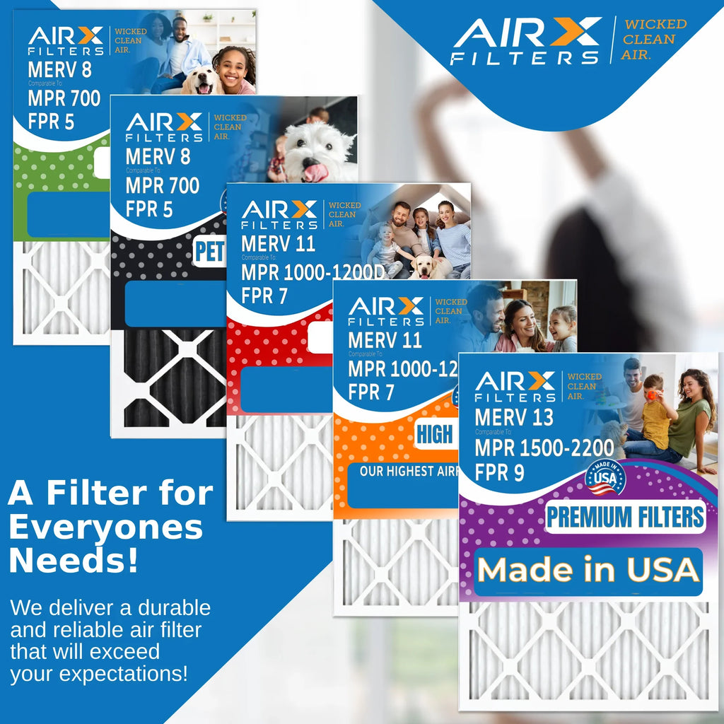 14x24x1 Air Filter  13 Comparable to  1500 - 2200 &  9 Electrostatic Pleated Air Conditioner Filter 6 Pack   Premium  Made 14x24x1 Furnace Filters by     .