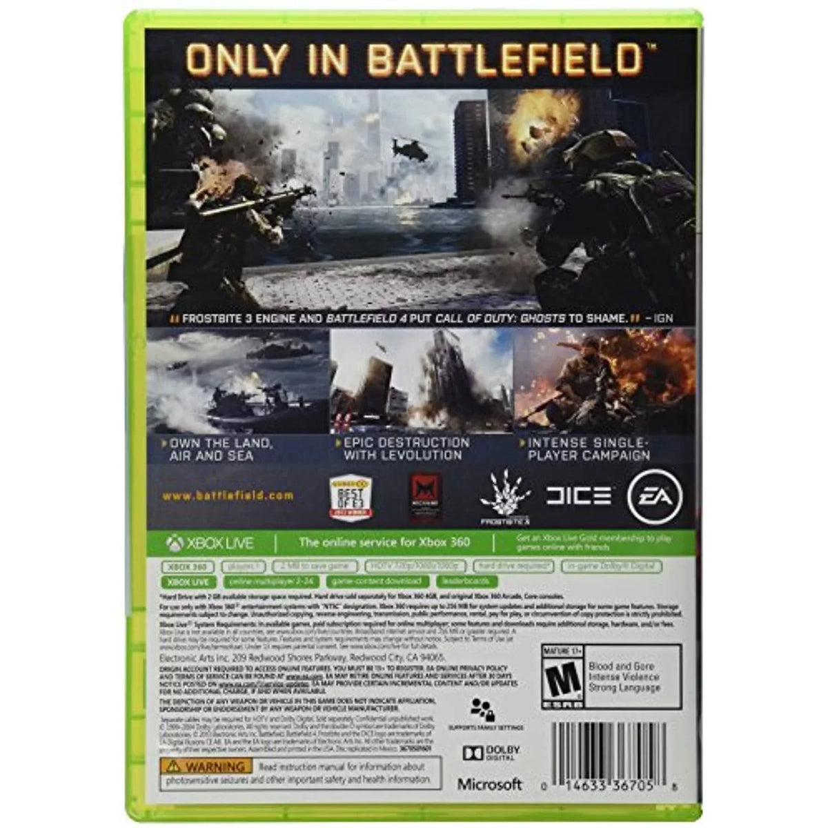 Battlefield 4 - Xbox 360