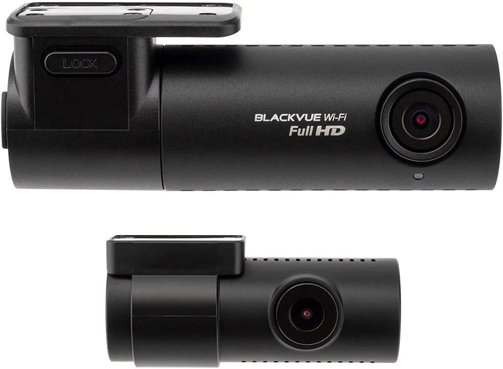 BlackVue DR590X-2CH with 32GB microSD Card | Full  Wi-Fi Dashcam | Parking Mode Support with Hogor Lens Cloth
