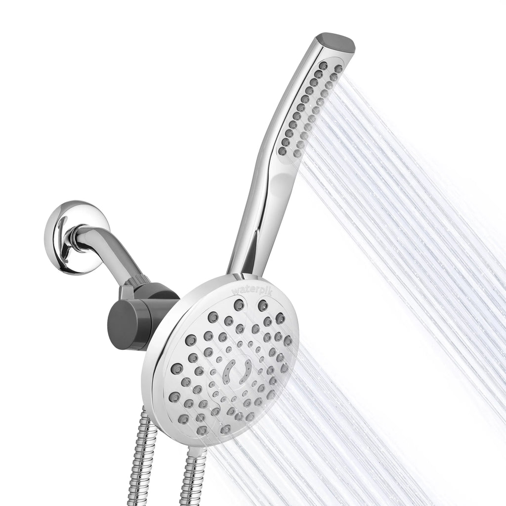 Waterpik PowerWand Spa Combo Shower with PowerPulse Massage, Chrome, -633E--183ME