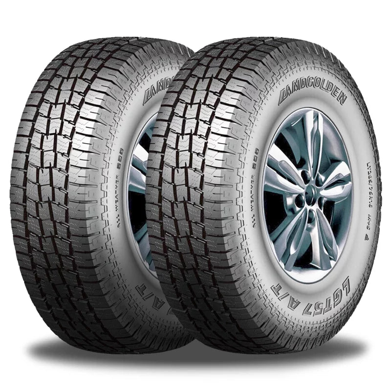 Pair of 2 Landgolden LGT57 265/60R20 121S 10PR / Load E All-Terrain Truck  Tires 841623119508 / 265/60/20 / 2656020 Fits: 2021-23 Chevrolet Silverado 1500  Trail Boss, 2015-19 Chevrolet Silverado 2500  High Country