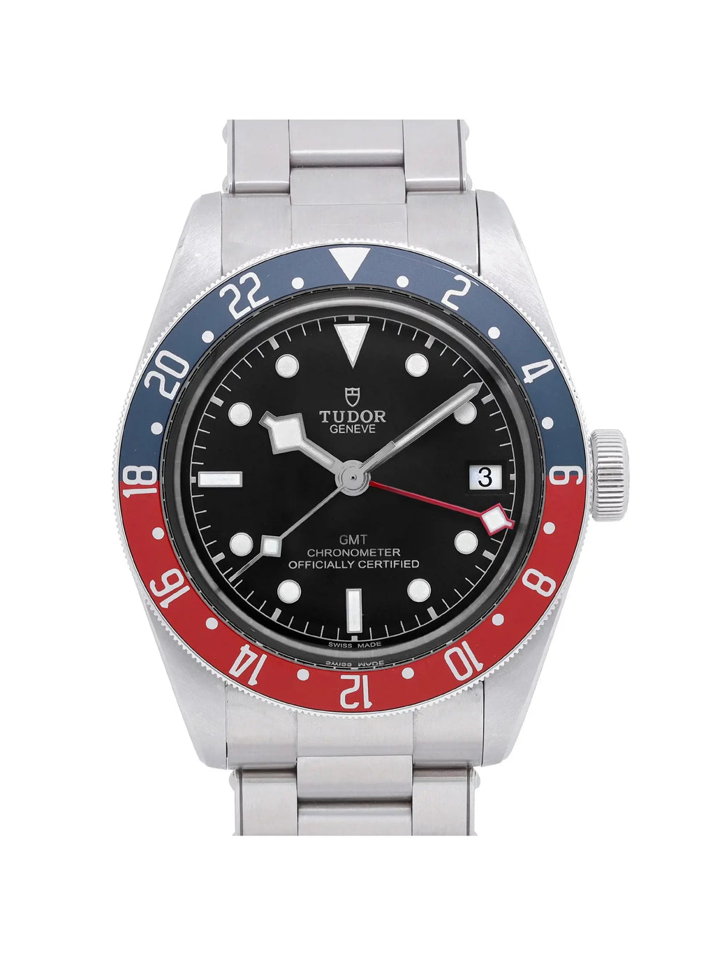 Tudor Heritage Black Bay  Steel Black Dial Automatic Mens Watch 79830RB