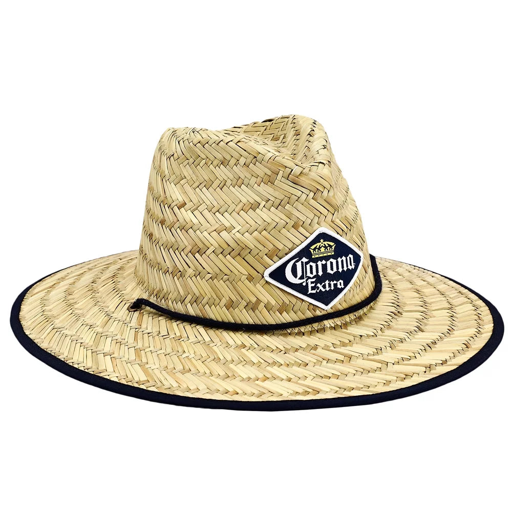 Corona Sun Hat with Woven Patch and Printed Under brim