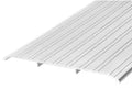 TH019A185 Aluminum 9" x 1/2" Saddle Threshold - 185" Long